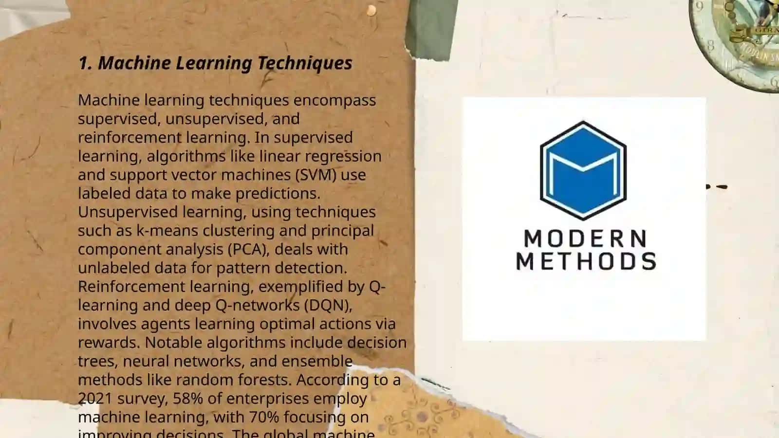 Modern methods 3