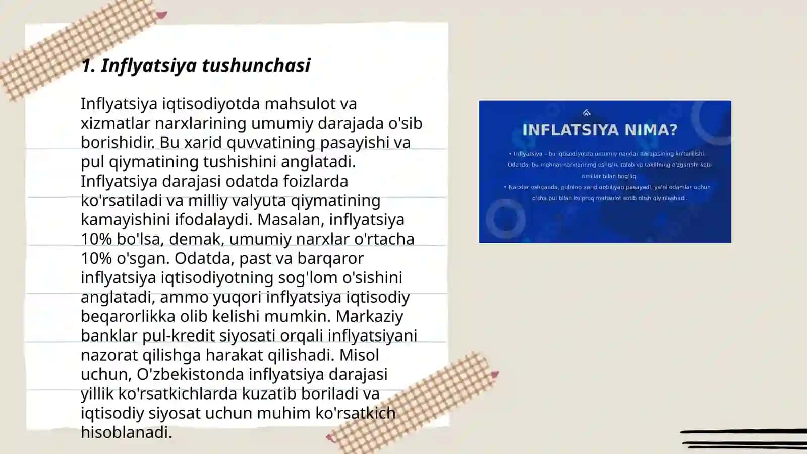 INFLYATSIYANING MOHIYATI VA KELIB CHIQISH SABABLARI 3