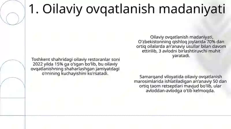 Oilaviy ovqatlanish madaniyati 3