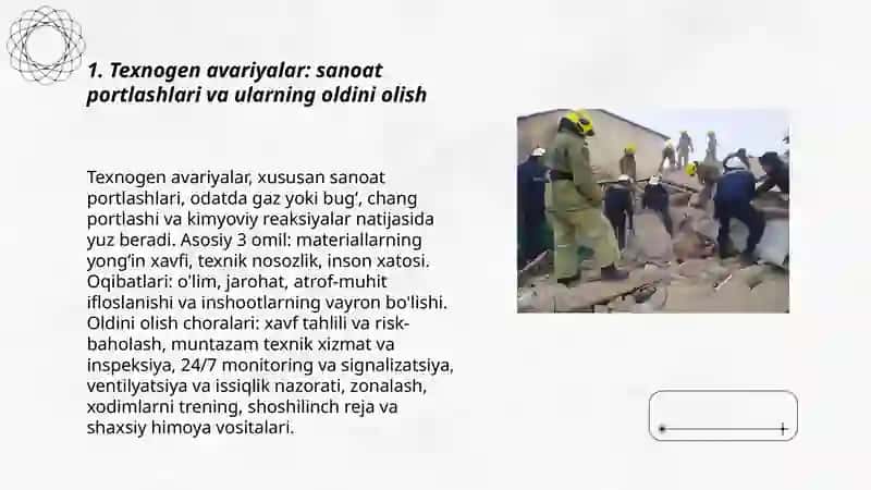 Texnogen, ekologik va ijtimoiy tusdagi favqulodda vaziyatlar 3