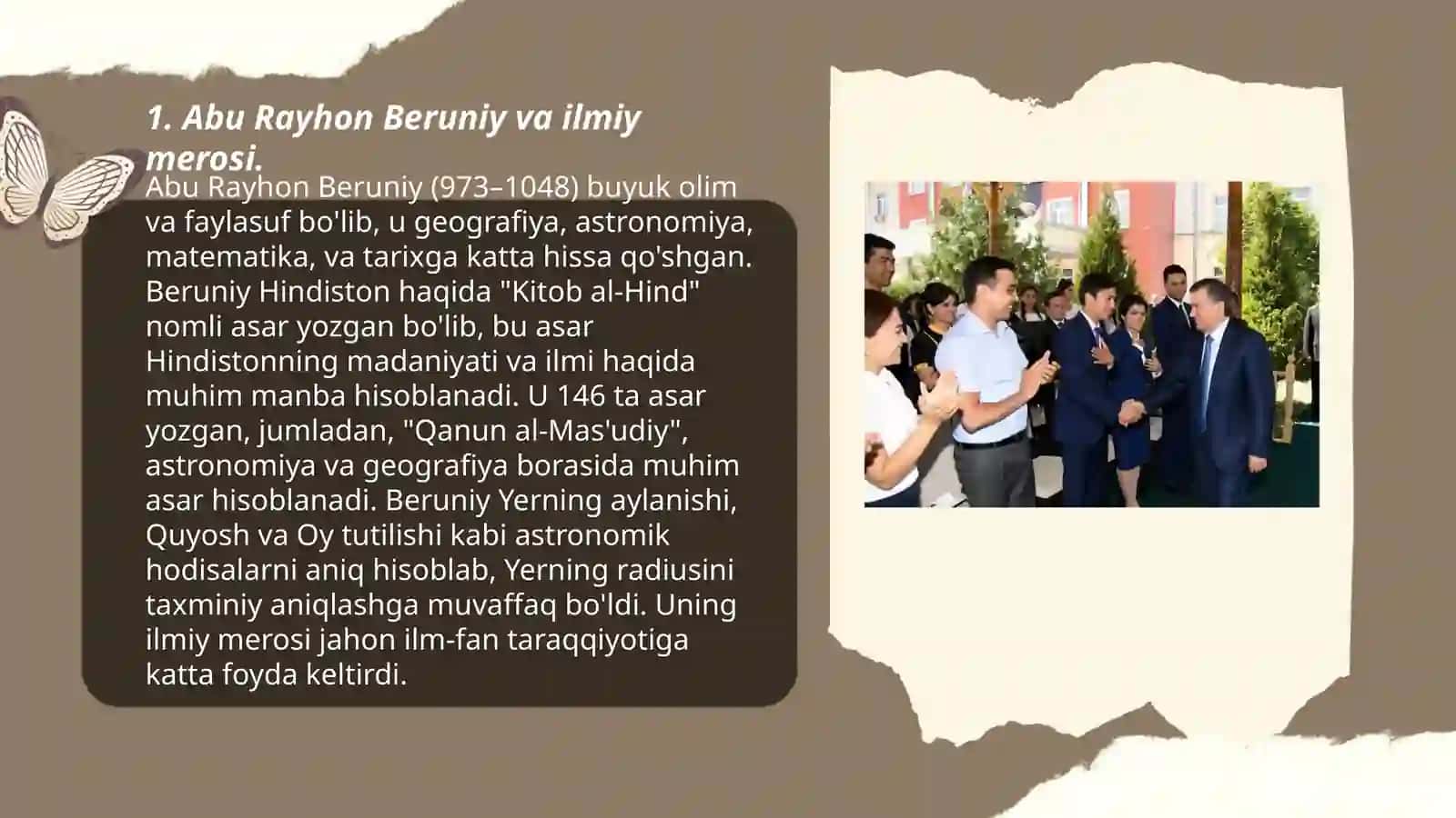 O‘rta Osiyo allomalari ilmiy merosining o‘rni 3