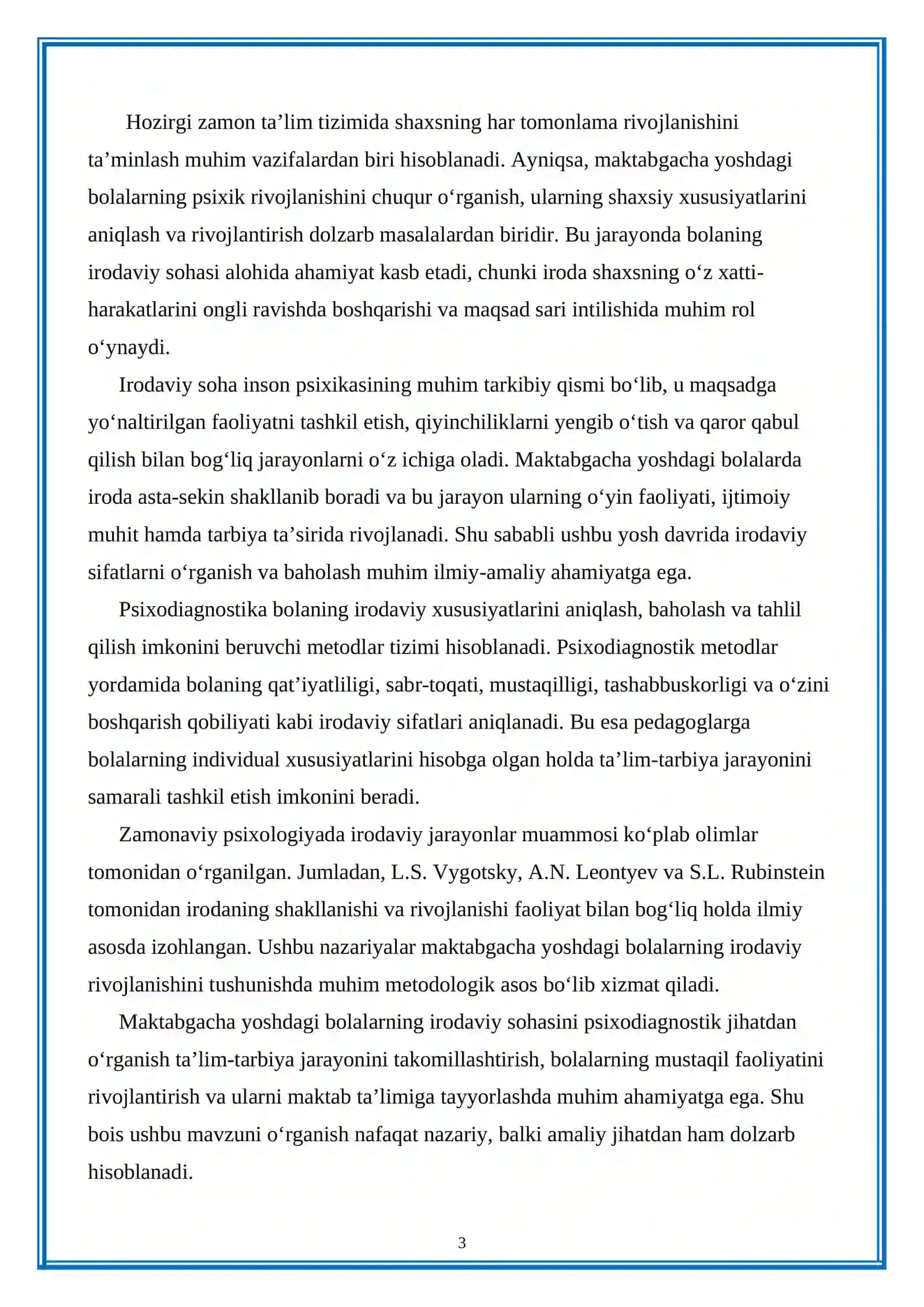 Maktabgacha bolaning irodaviy sohasining psixodiagnostikasi 3