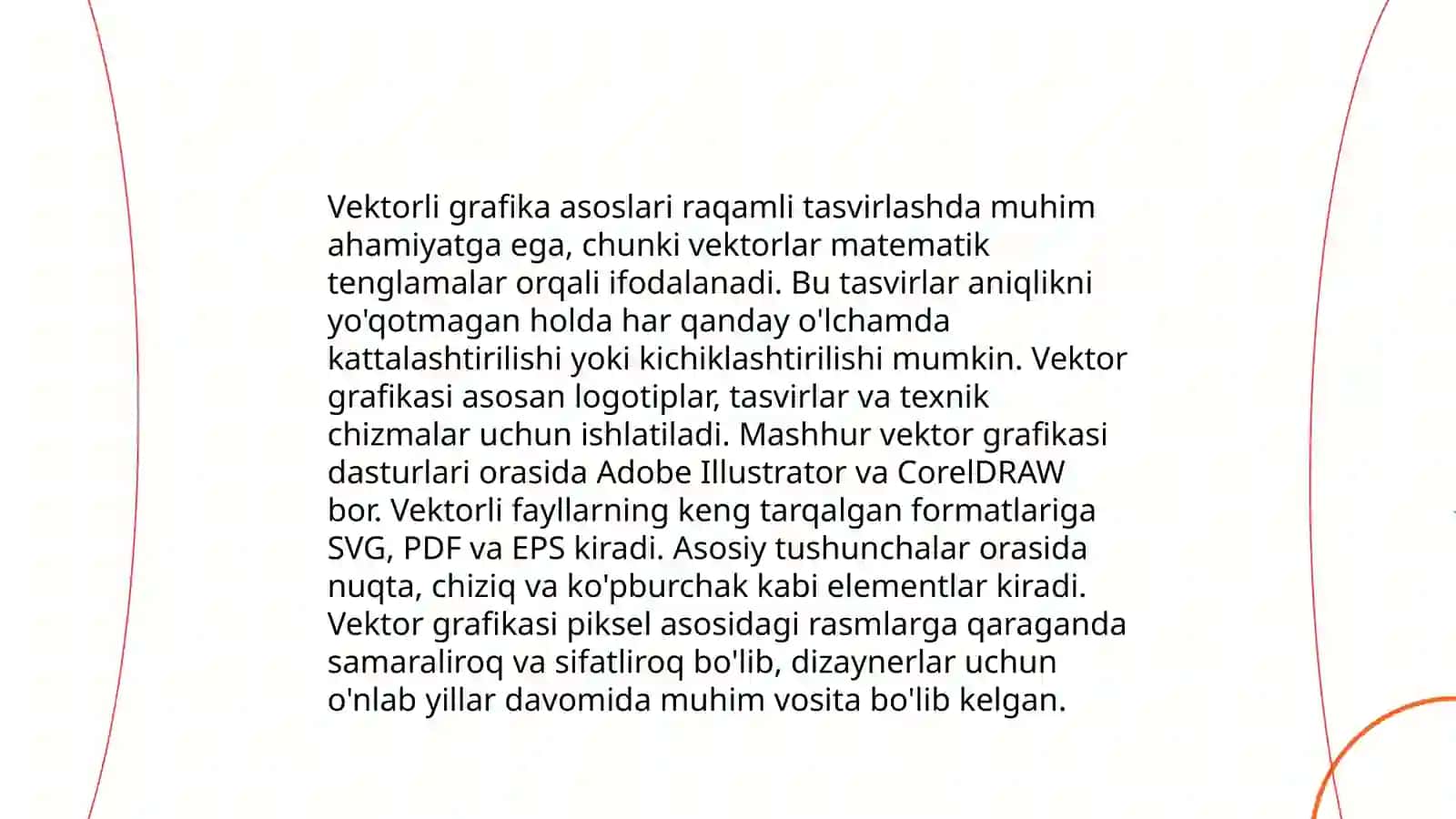 Vektorli grafika asoslari 3