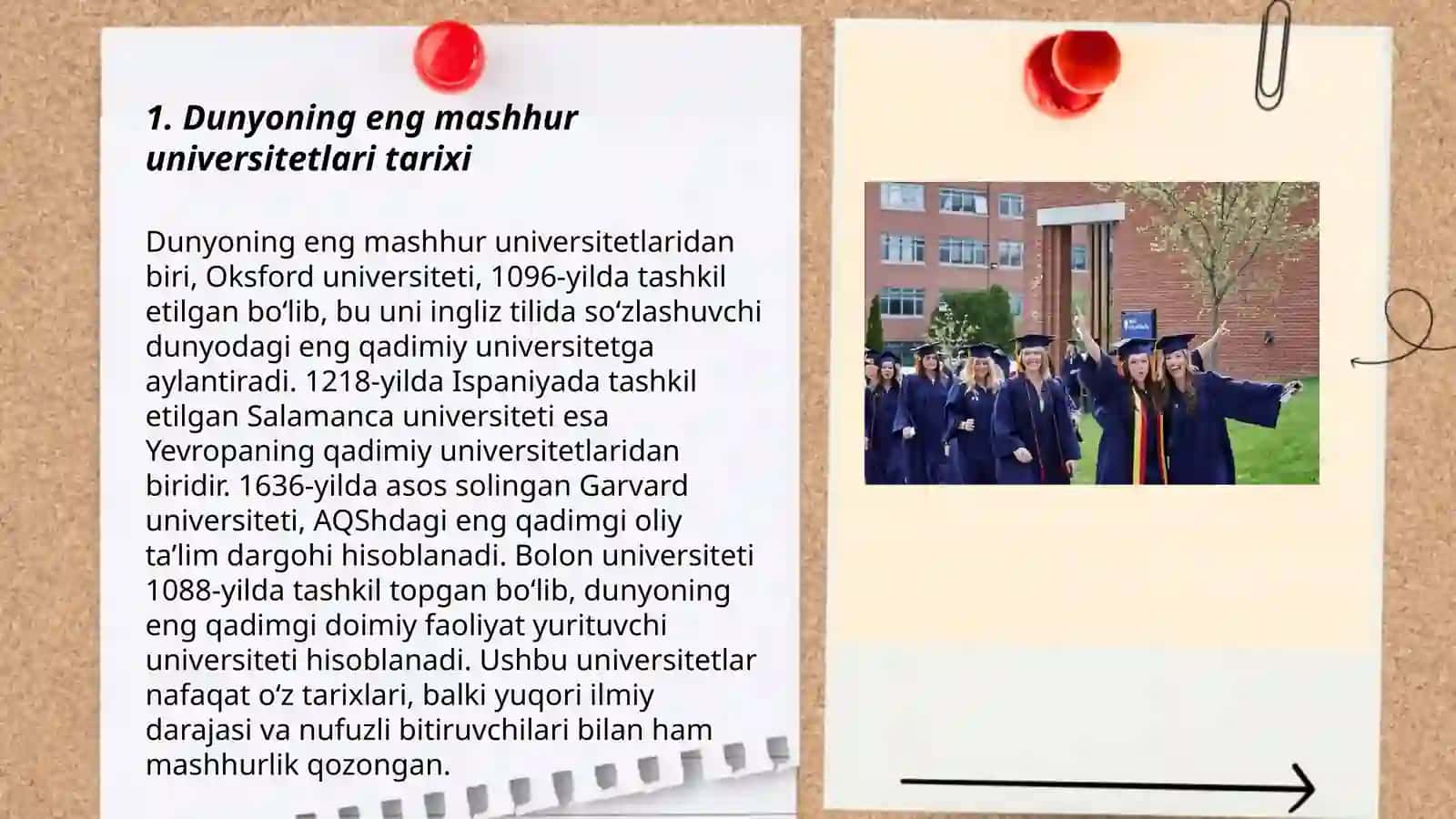 Dunyoning mashhur universitetlari 3