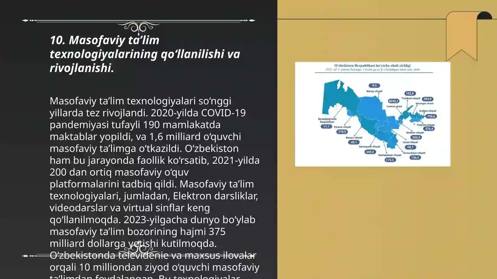 O‘zbekiston Respublikasida ta’lim sohasida amalga oshirilgan islohotlar 3