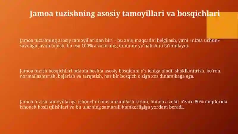 Жамоани шакллантиришнинг истикболли режалари 3