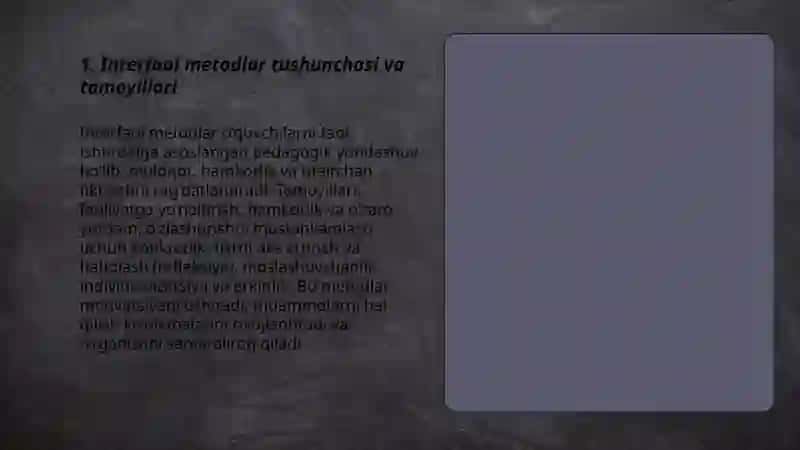 Interfaol metodlar va ularni qòllash mahorati 3
