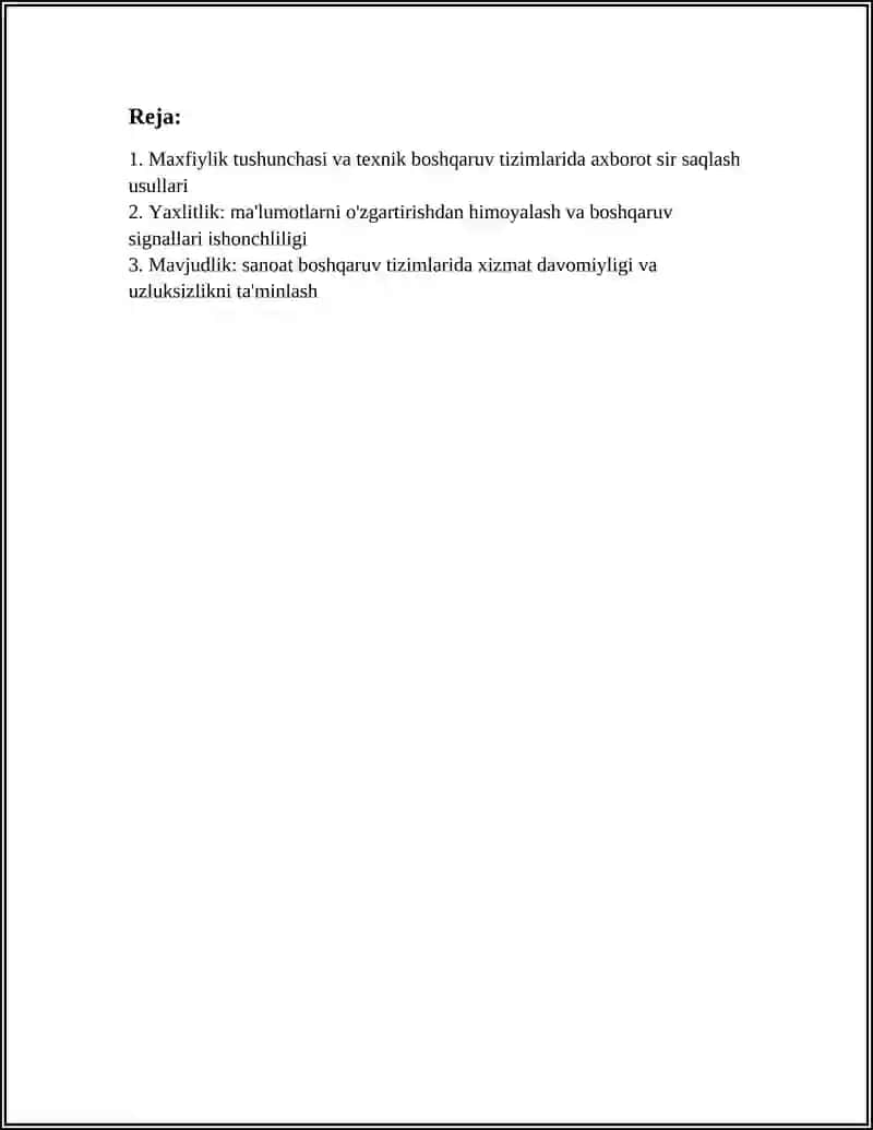AXBOROT XAVFSIZLIGINING ASOSIY TAMOYILLARI 3