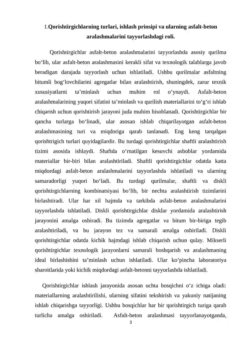 Sovuq qorishmalar va bitum emulsiyalaridan tayyorlangan sovuq qorishmalardan asoslar va qoplamalar qurishda sifatni nazorat qilish 3