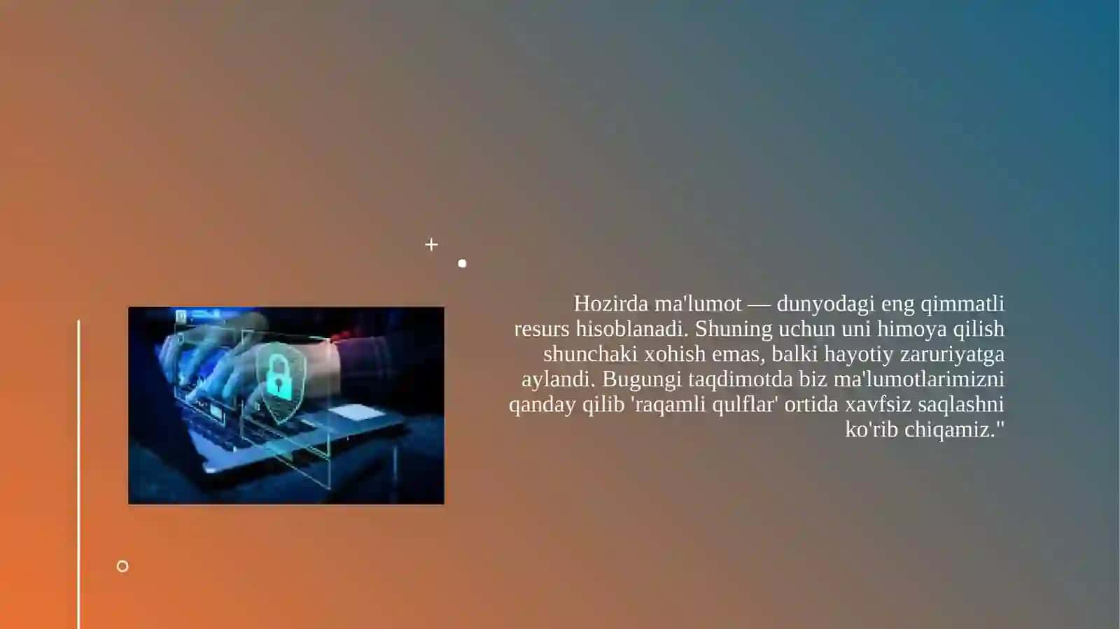 Kompyuter tizimlarida axborotni himoya qilish 3
