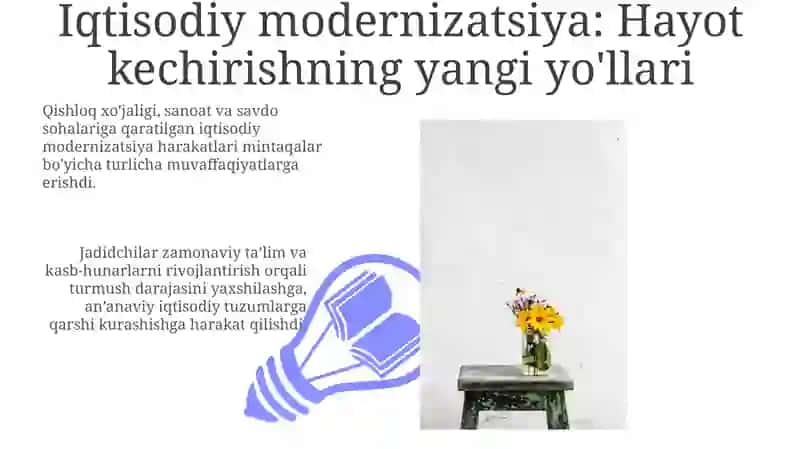 Jadid maʼrifatparvarlarining oʻlka ijtimoiy-ma'naviy hayotida tutgan oʻrni 3