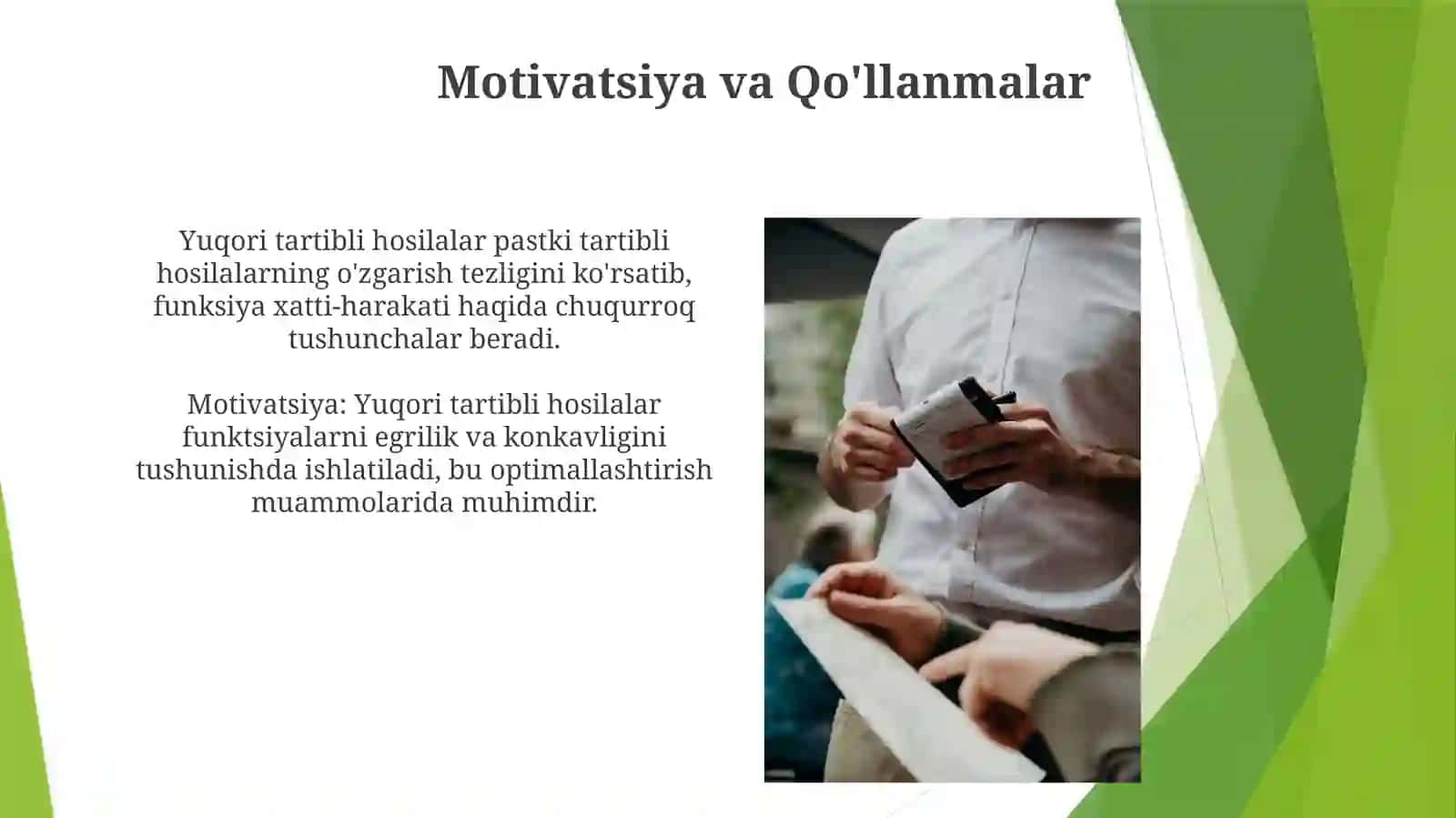 Yuqoritartiblixususiyxosilalar 3