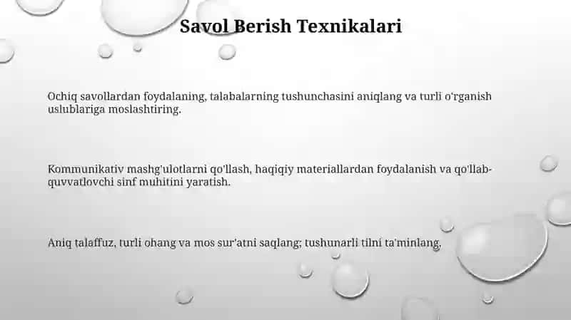 Til oʻqituvchisining nutqiga qoʻyilgan pedagogik talab 3