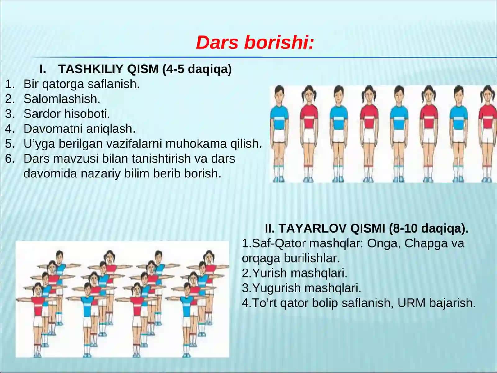 JISMONIY TARBIYA o’qituvchisi NAJiMATDiNOV NURATDiNNiNg mavzusida toyorlagan bir saotlik dars ishlanmasi 3