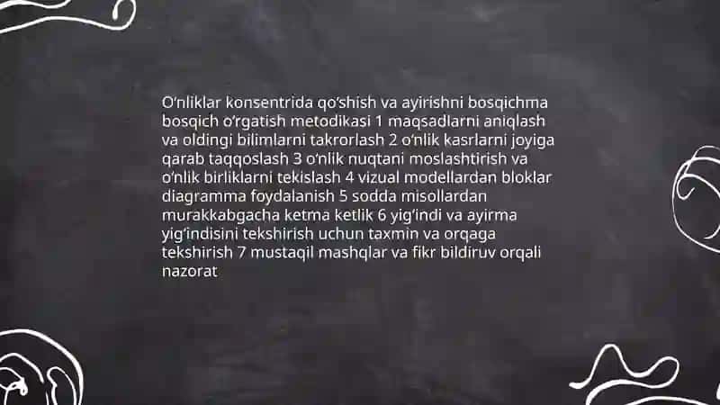 Nomanfiy sonlar ustida arifmetik amallarni o‘rgatish metodikasi 3
