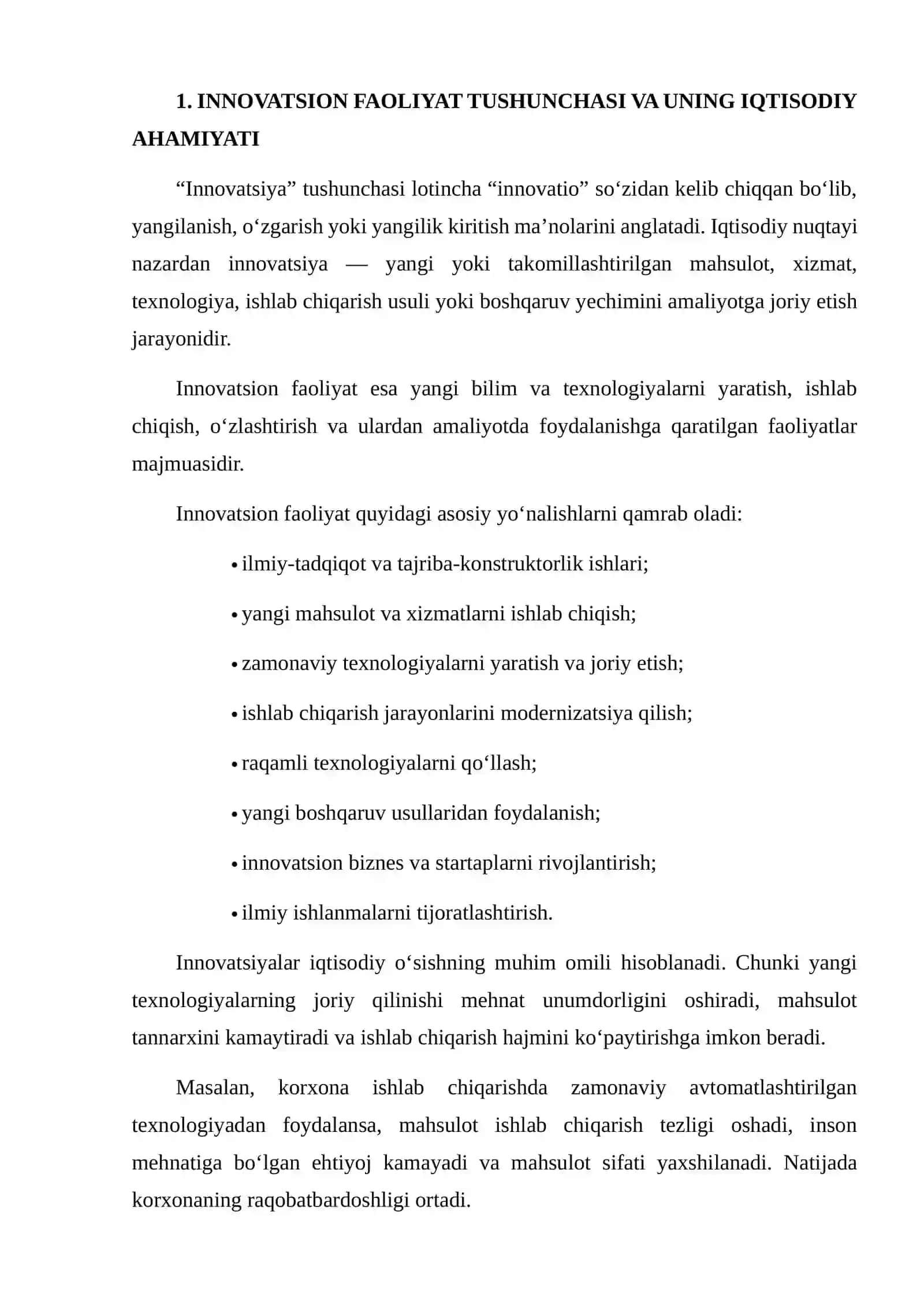 Innovatsion faoliyatni davlat tomonidan qo‘llab-quvvatlash va rag‘batlantirish mexanizmlari 3
