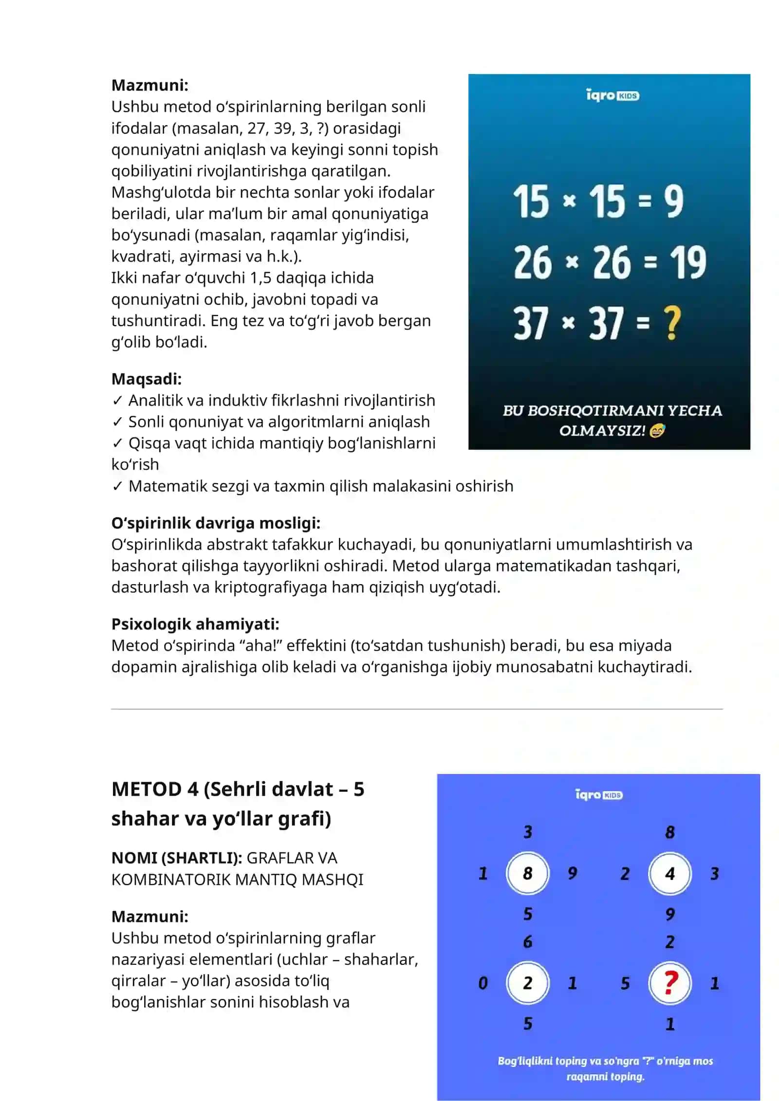 Pedagogika. Boshlang'ich sinflar uchun 10 ta metod 3