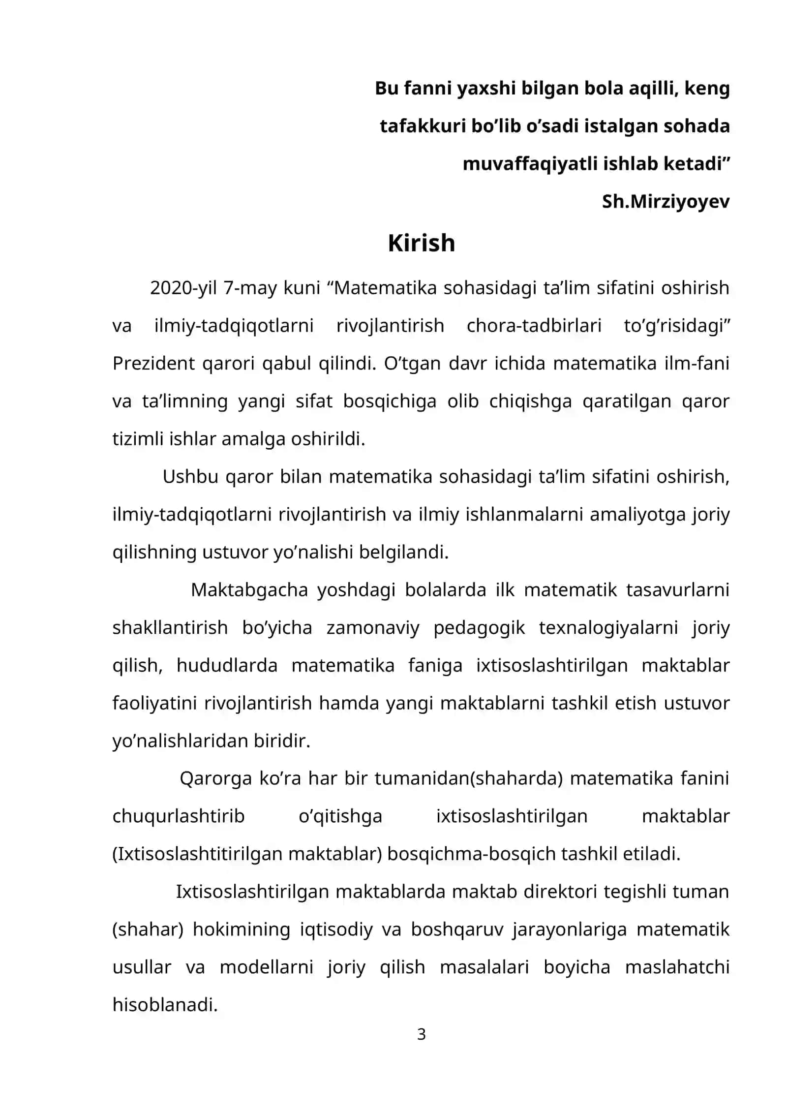MAKTABDA MATEMATIK ANALIZ ELEMENTLARI 3