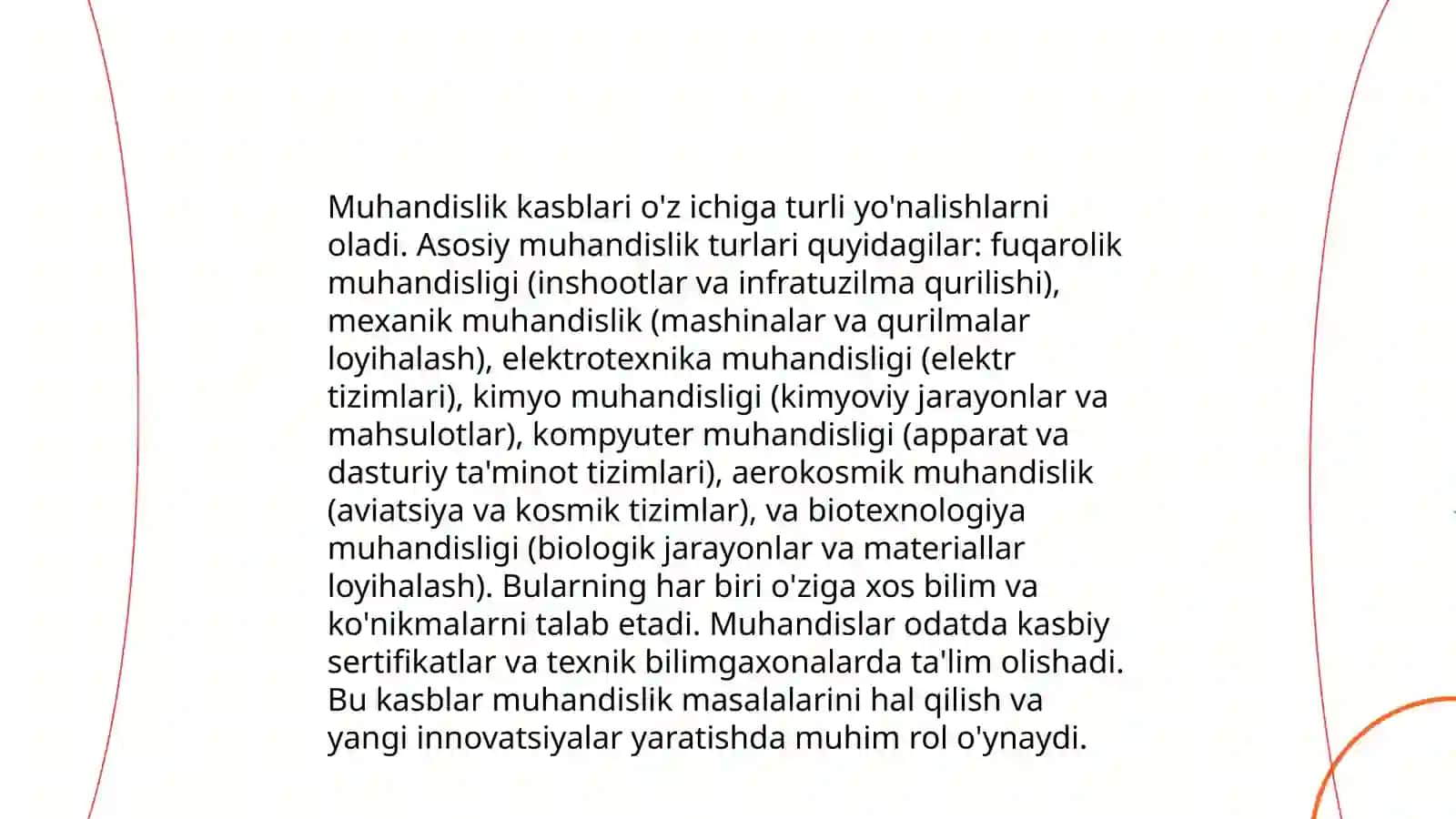 Mening kelajakdagi kasbim-Muhandis 3
