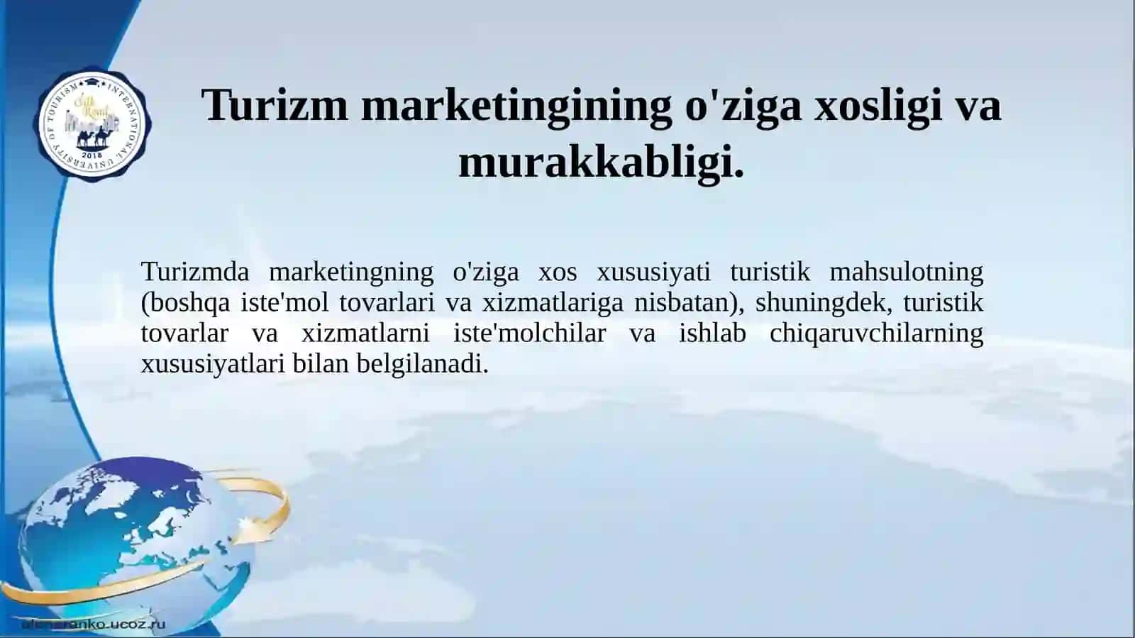 Turizm marketingi 3