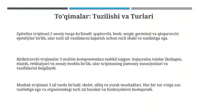 Teri tuzilishi va ahamiyati 3