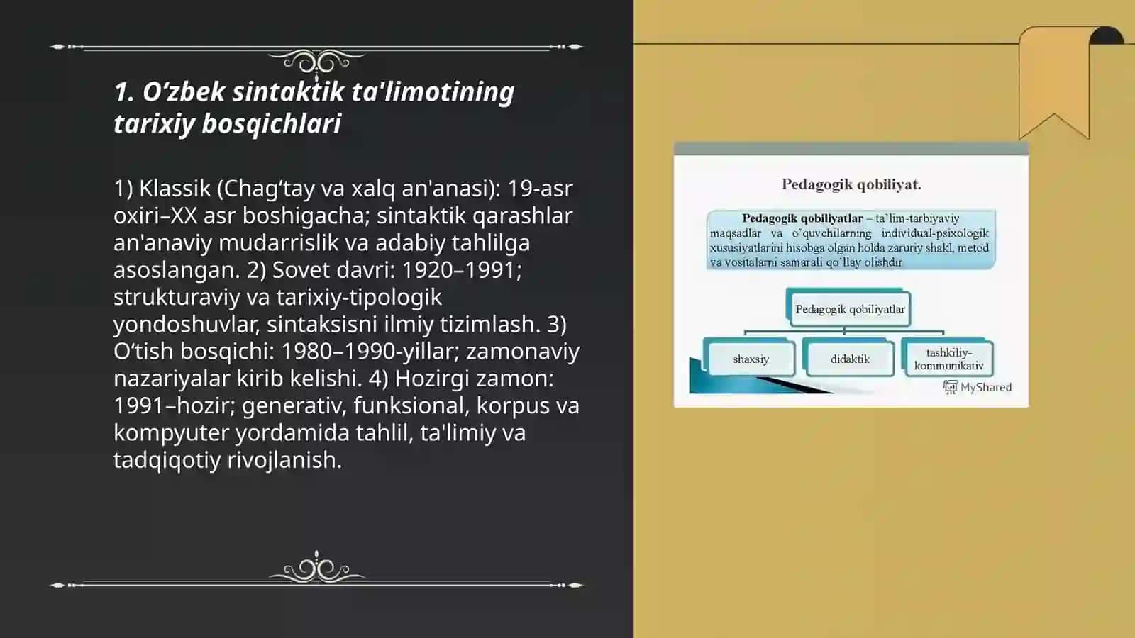 O‘zbek sintaktik ta’limoti va uning taraqqiyoti 3