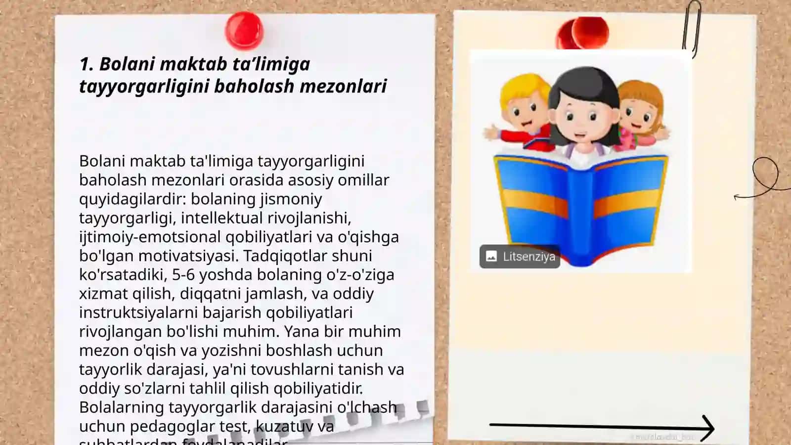 Bolani maktab taʼlimiga tayyorgarligini tashxislashning qoʻshimcha shakillari 3