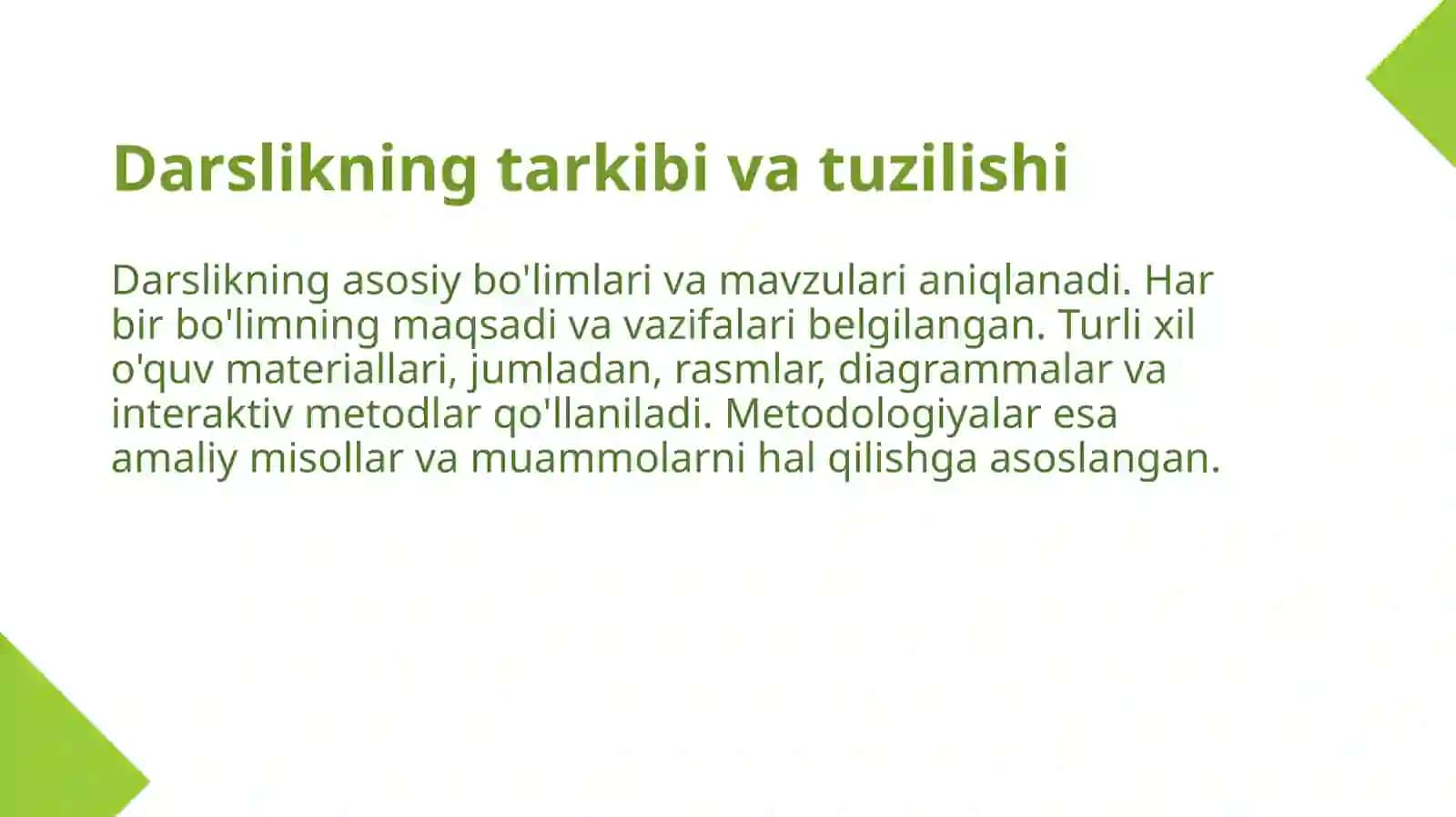 3-sinf tabiiy fanlar darsligini tahlil qilish va taqriz yozish 3