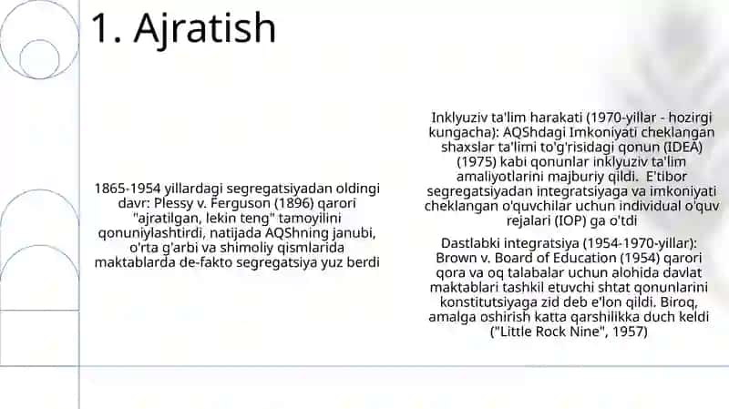 Inklyuziv ta'limga jalb qilish bosqichlari 3