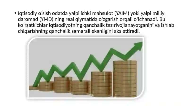 Iqtisodiy o`sishning ummumiy tavsifi va keynscha modellar 3