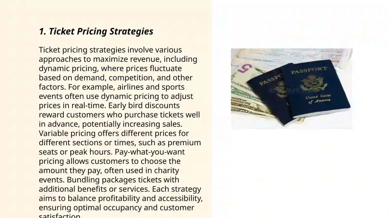 Ticket Pricing Strategies 3