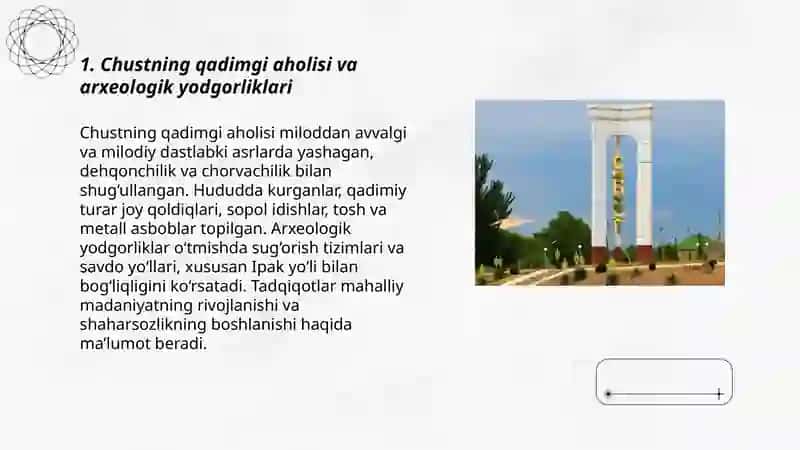 Chustning qadimgi aholisi va arxeologik yodgorliklari 3