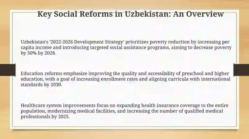 Key Social Reforms in Uzbekistan: An Overview 3