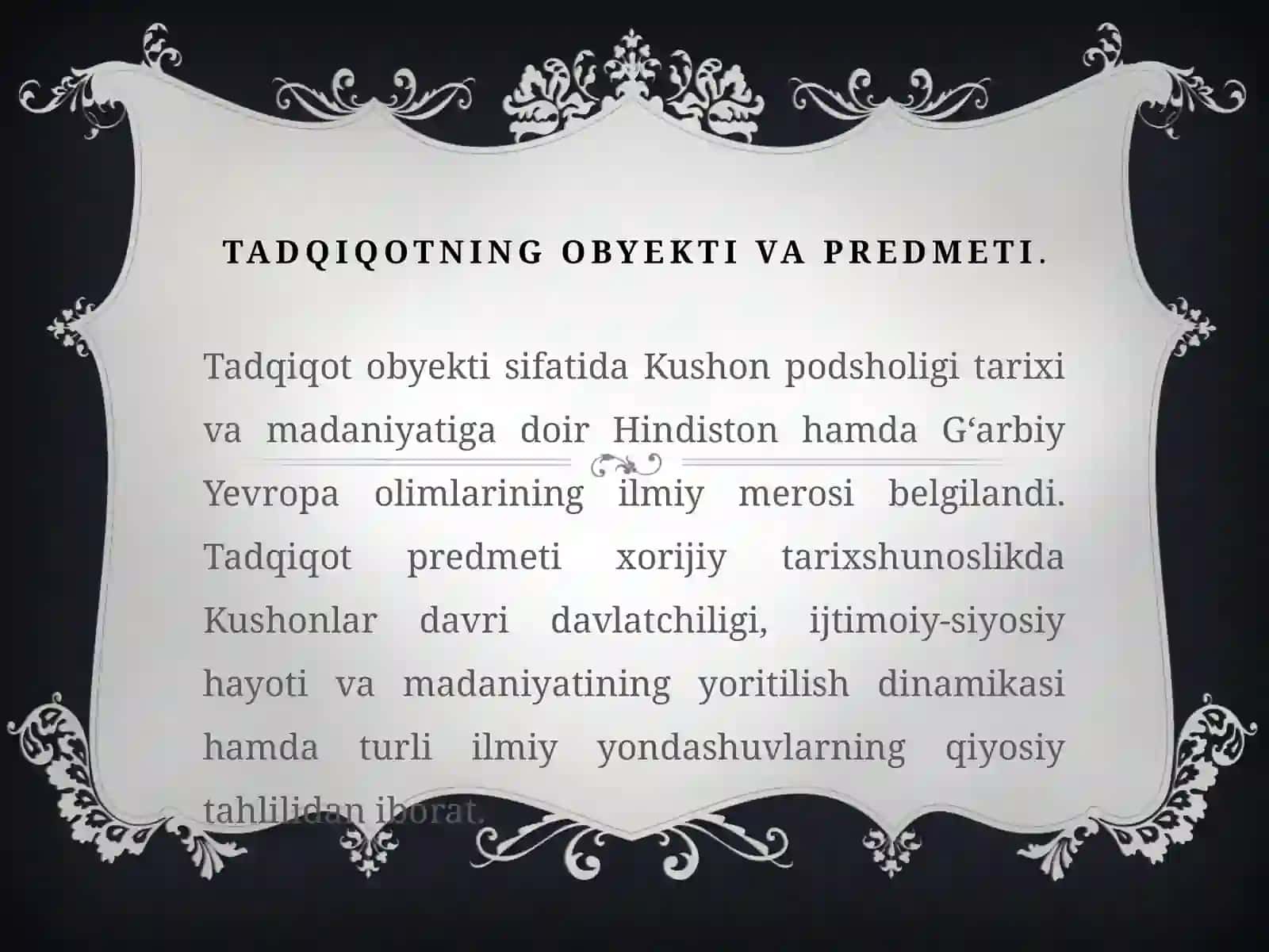 Kushon Podsholigi Tarixi va Madaniyati Hindiston va G‘arbiy Yevropa Olimlari Tadqiqotlarida 3