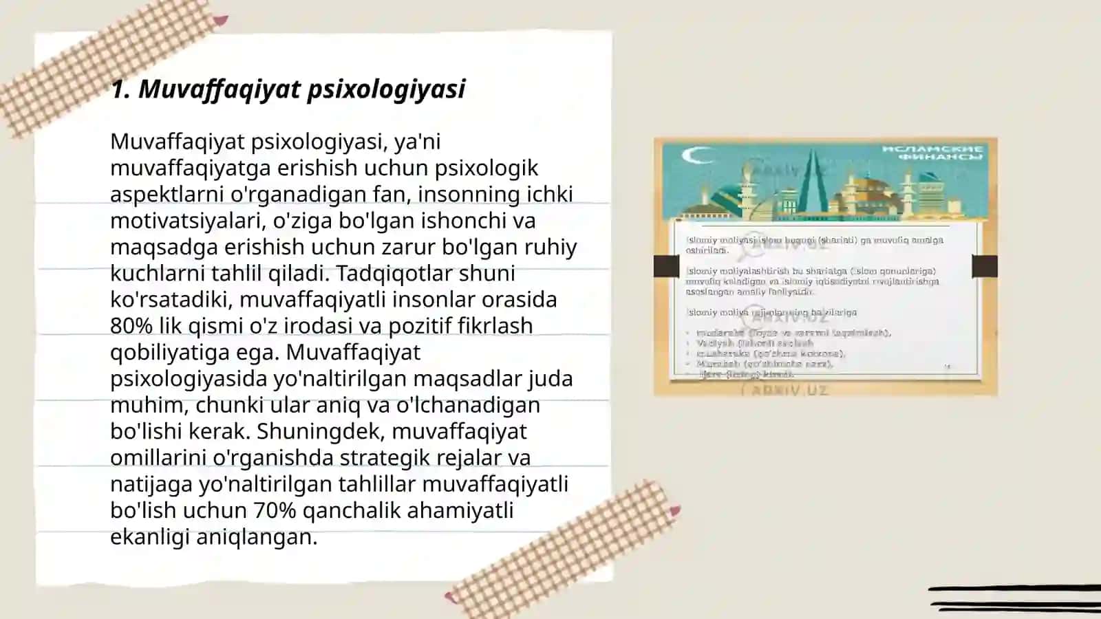 Muvaffaqiyat psixologiyasi 3