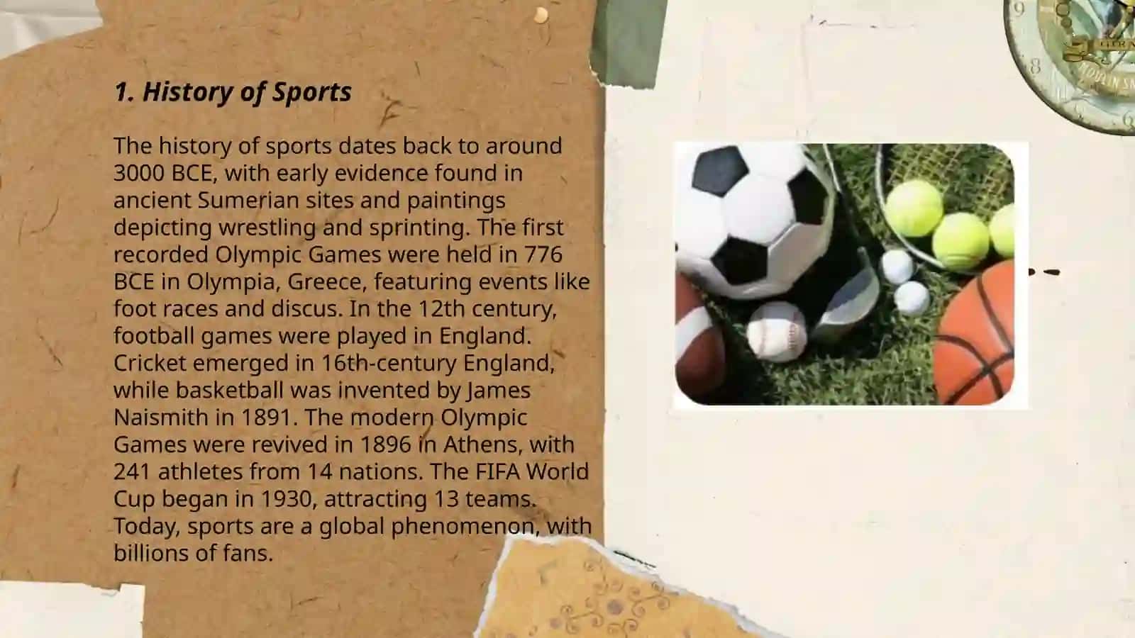Sport History 3