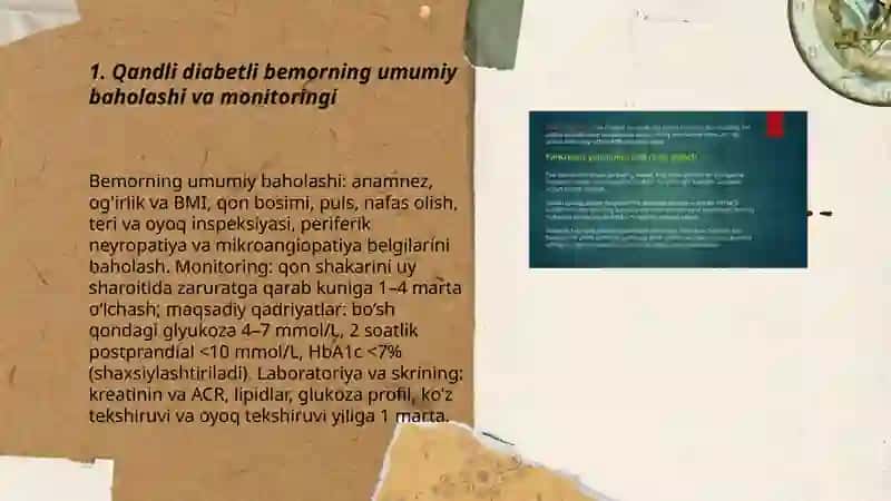 Qandli diabatda hamshiralik 3