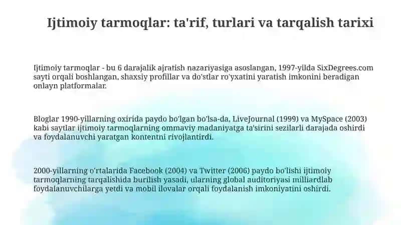 Ijtimoiy tarmoqlar va ularning tahdidlari 3