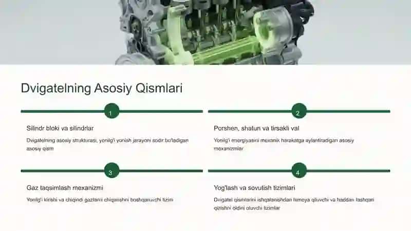 Dvigatellarining Umumiy Tuzilishi va Rostlash Tavsiflari 3