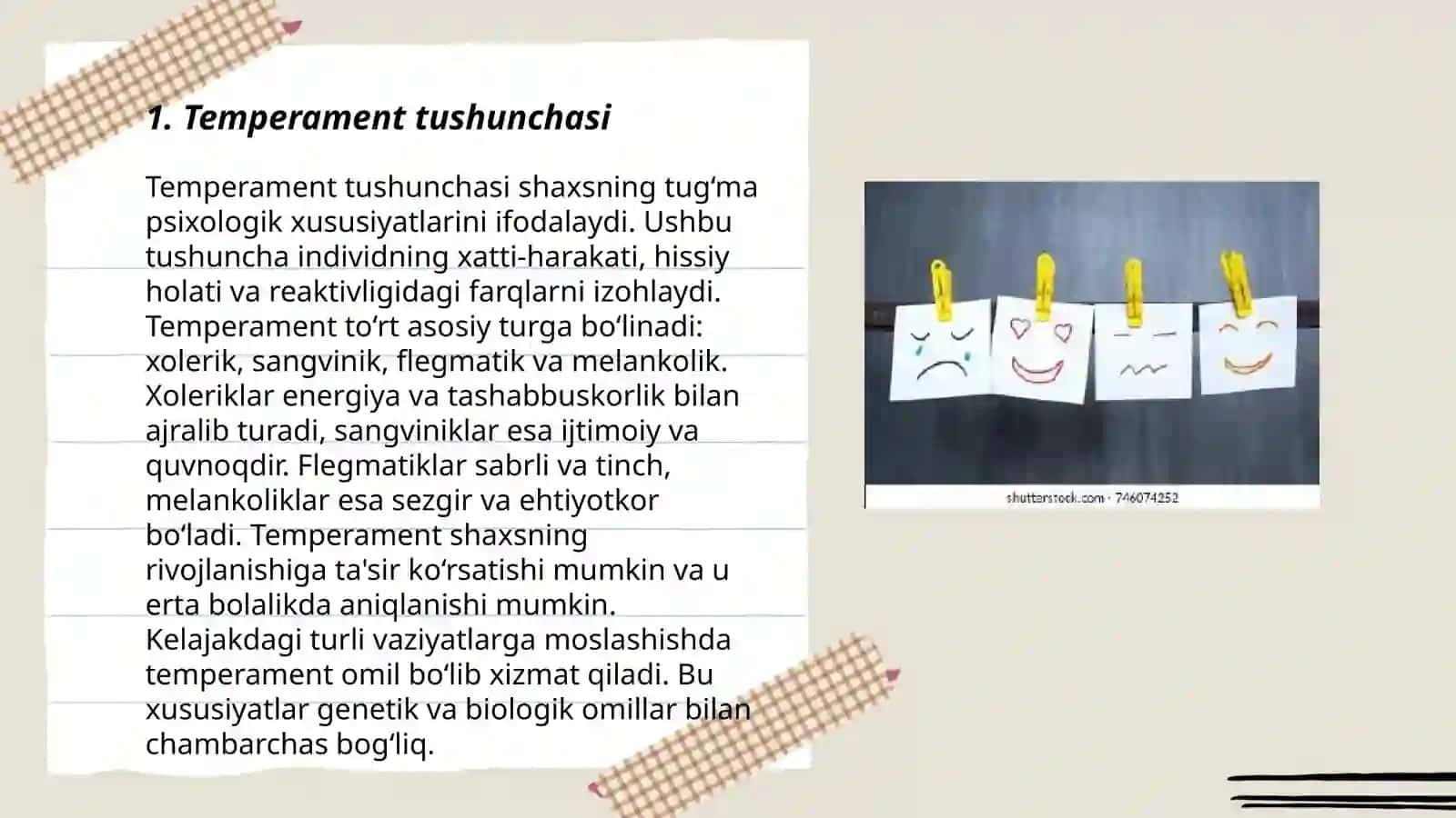 Temperament turlari haqida tushuncha ularning xususiyatlari 3