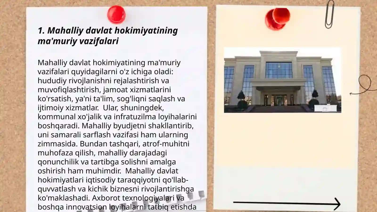 Mahalliy davlat hokimiyati organlarining vazifalari va vakolatlari 3