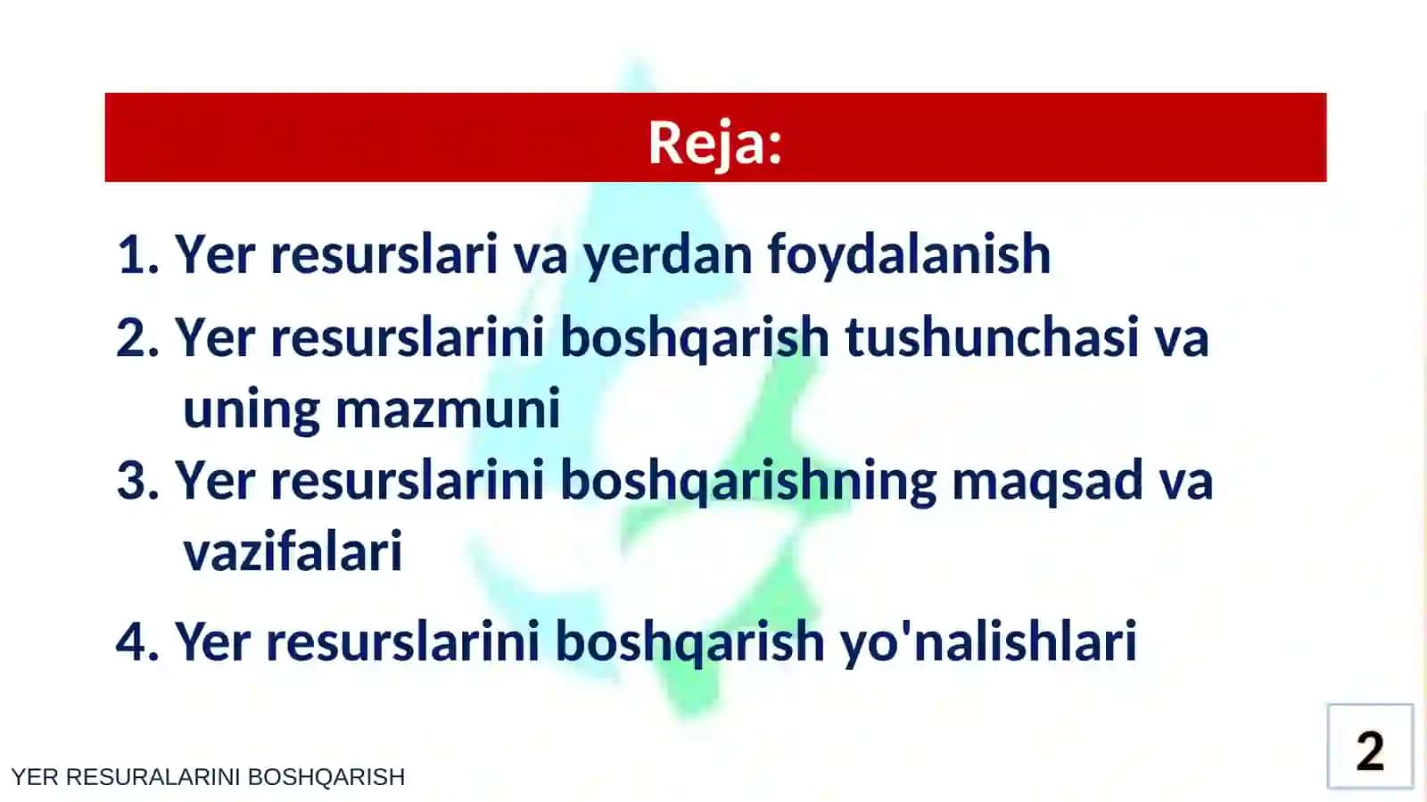 MAVZU01 YER RESURALSRNI BOSHQARISH 3