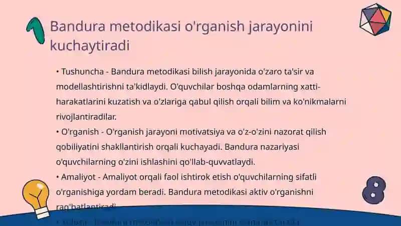 Bandura metodikasi 3