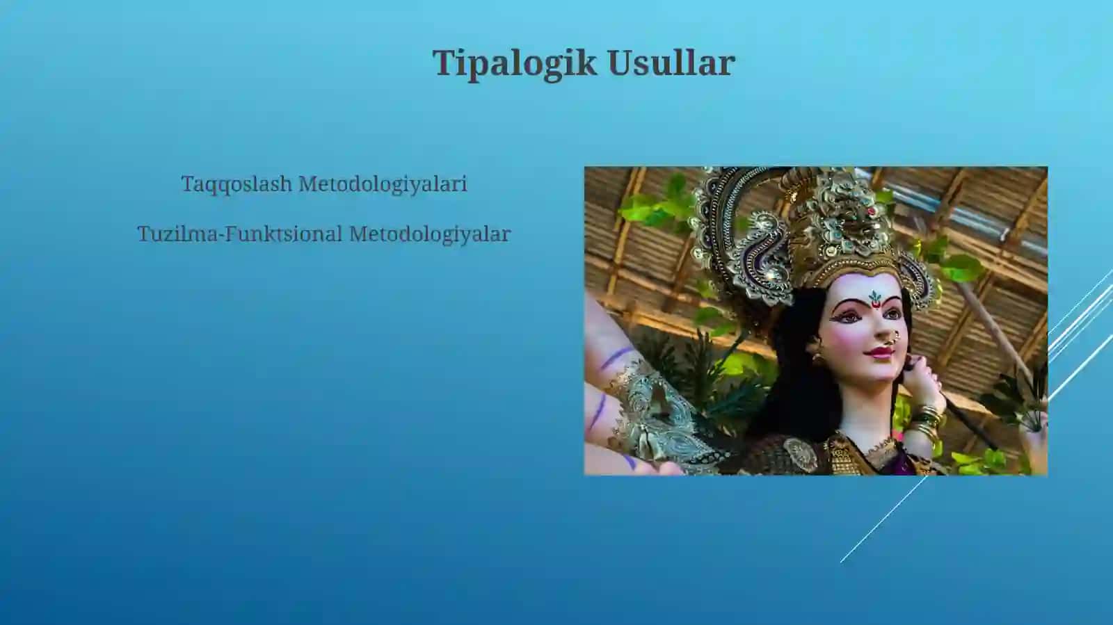 Dinlarni tadqiq etish metodologiyasi: tipologik, qiyosiy, tarkibiy-funksional, genetik tahlil. Qiyosiy dinshunosliklikning metodlari 3
