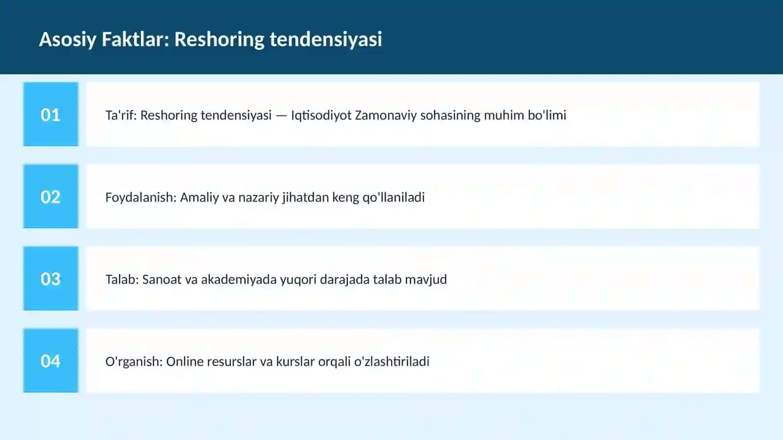 Reshoring tendensiyasi 3