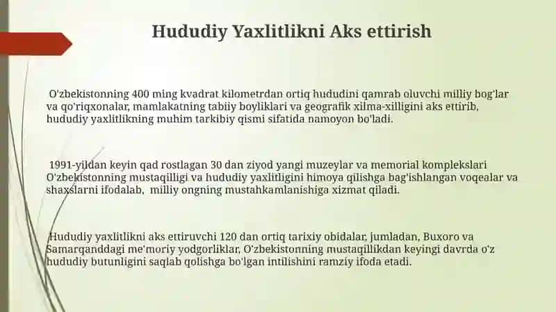 Milliy Gʻurur va Yodgorliklarning Ahamiyati 3