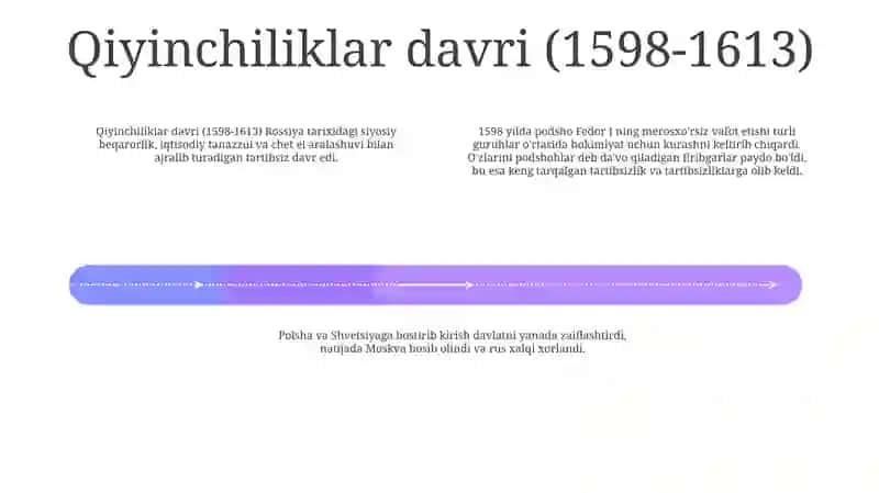 XVI – XVII Asr Birinchi Yarmida RusDavlati 3