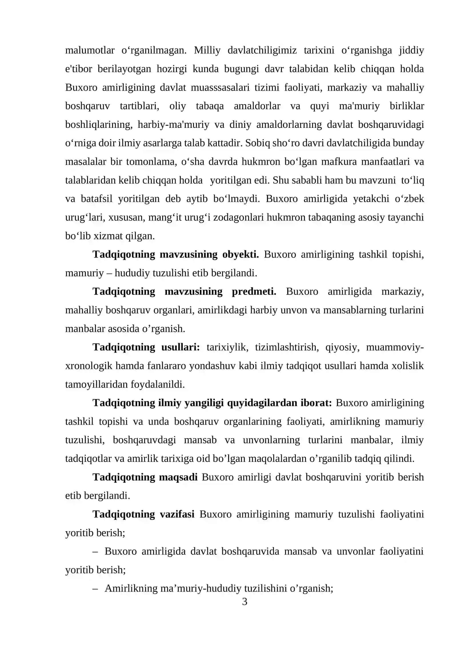 Buxoro amirligining mamuriy tuzilishi va boshqaruvi 3
