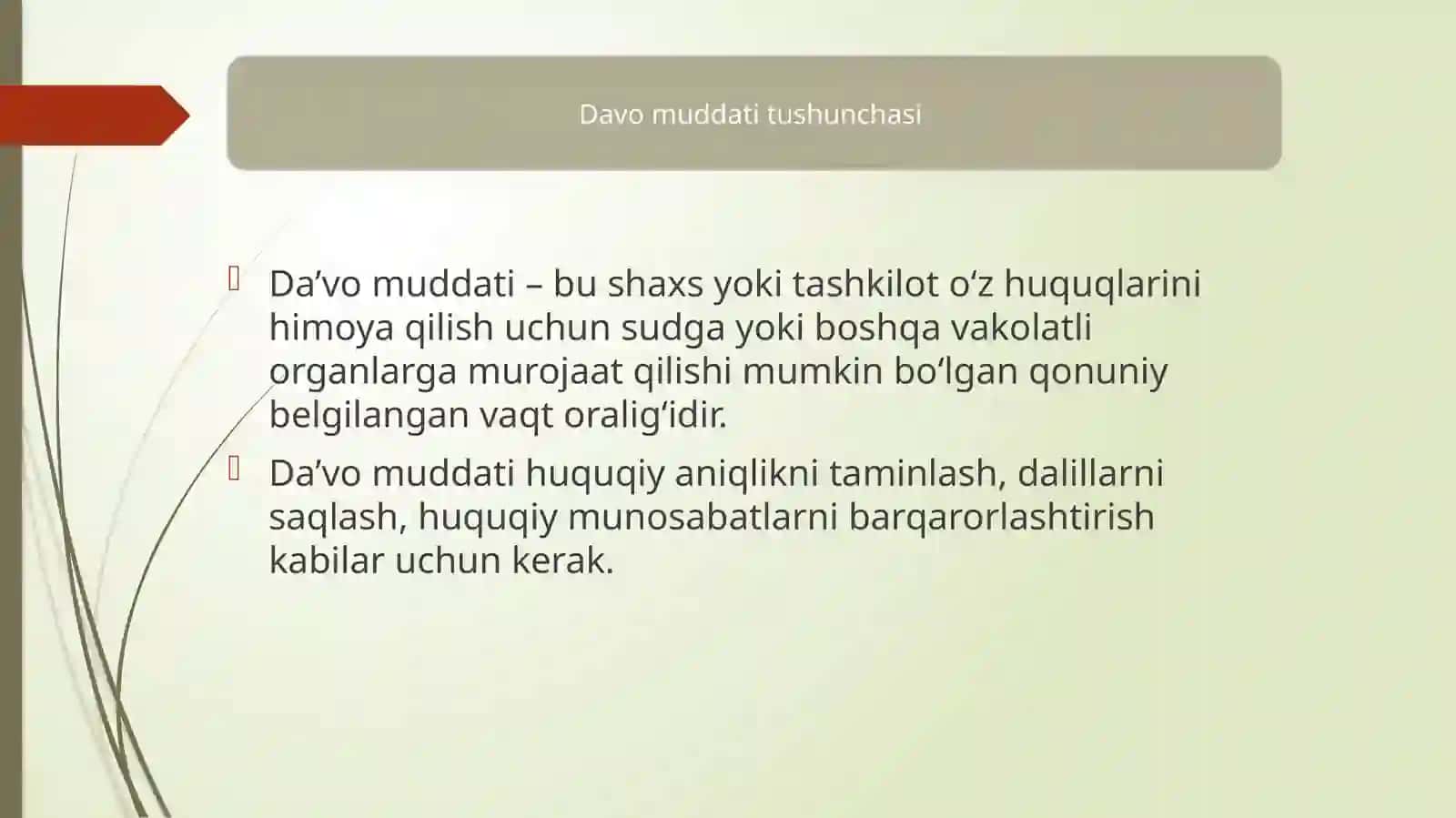 Davomuddati 3