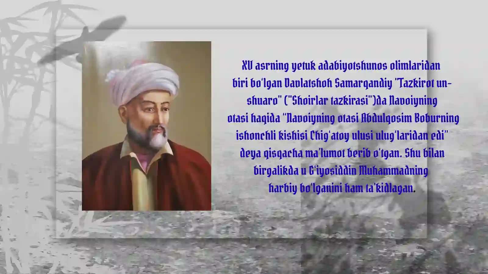 Alisher Navoiyning hayoti va ijodi 3